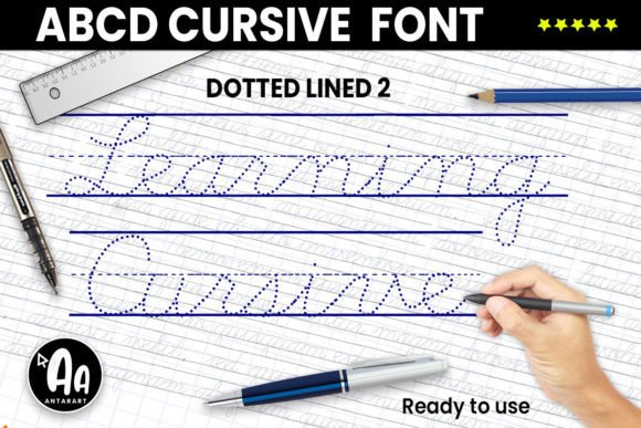 Abcd Cursive Dotted Lined2: The Smart Choice for Handwriting Practice in Any Digital Workflow