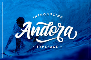 Andora: A Handlettered Font with Clean Style