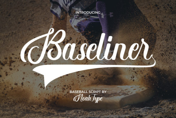 Baseliner: The Handwritten Baseball Script That Brings Energy to Design