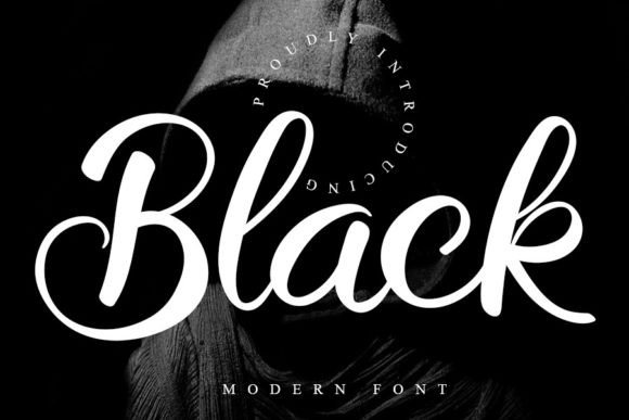 Black: A Neat Handwritten Font