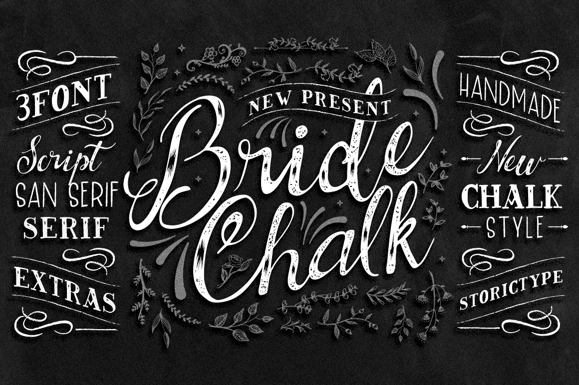 BrideChalk: Elegant Handlettered Charm