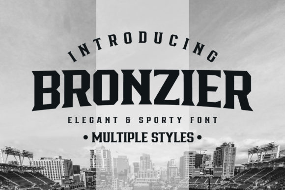 Bronzier: A Serif Font That Feels Hand-Drawn, Yet Built for Real Work