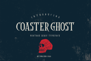 Coaster Ghost: A Vintage Serif Font with Gothic Soul