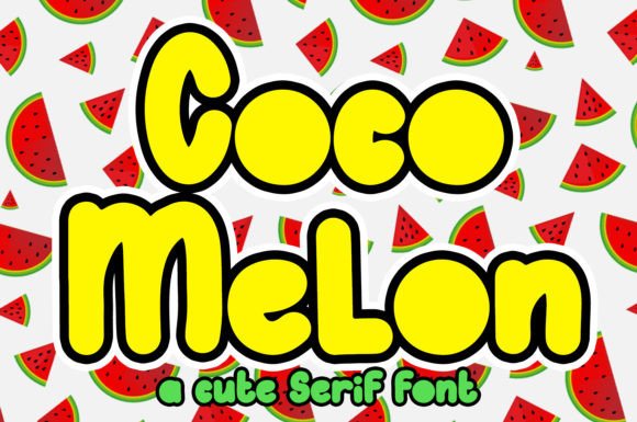 Cocomelon Font: When Bold Serifs Meet Unforgettable Impact