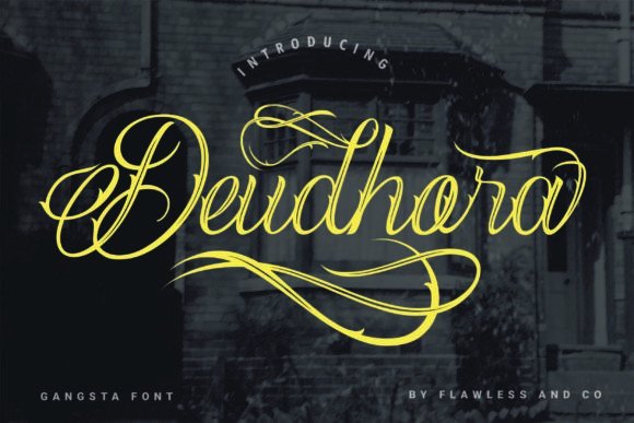 Deudhora: Where Chicano Lettering Meets Typographic Precision