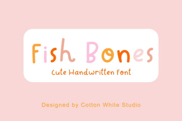Fish Bones Font: The Handwritten Touch That Fits Your Creative Flow