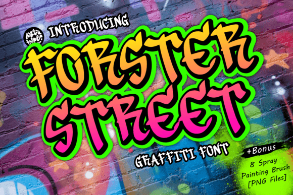 Forster Street: Urban Energy in Type