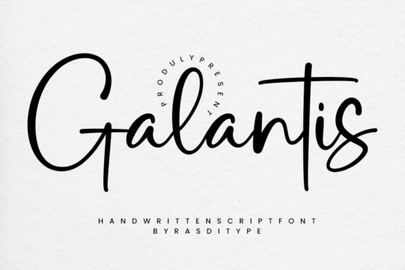 Galantis: Where Elegance Meets Typographic Intention