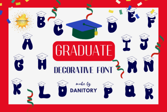 Graduate Font: Celebrate Achievements in Style