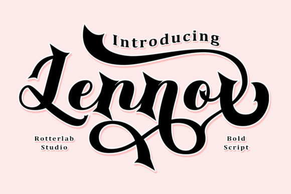 Lennox: A Stylish Handwritten Font for Modern Creators