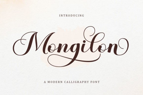 Mongilon: The Handwritten Font That Feels Like a Signature