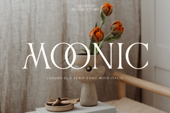 Moonic: Luxury Serif with Vintage Soul