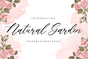 Natural Garden Font: Where Handwritten Charm Meets Modern Design