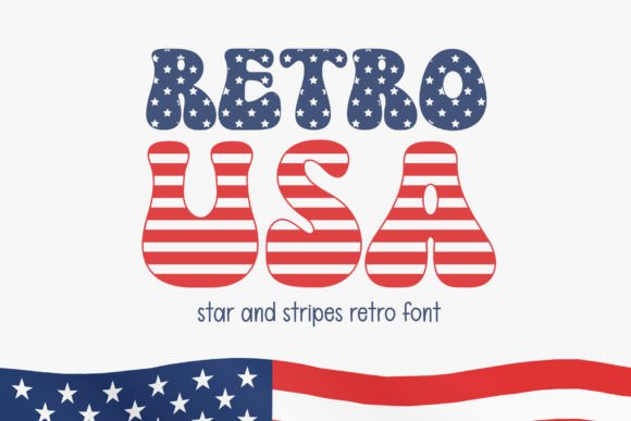 Retro Usa: A Patriotic Font with Purpose