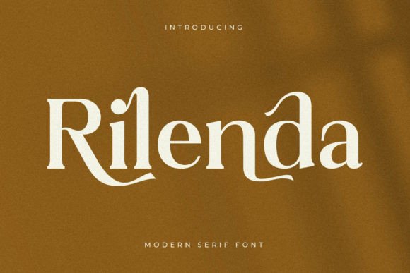 Rilenda: A Stylish Serif for Modern Design