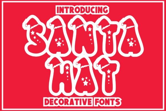 Santa Hat: A Playful Christmas Font for Real Projects