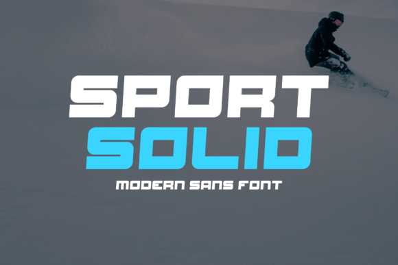 Sport Solid: The Bold Display Font That Powers Sport-Themed Design